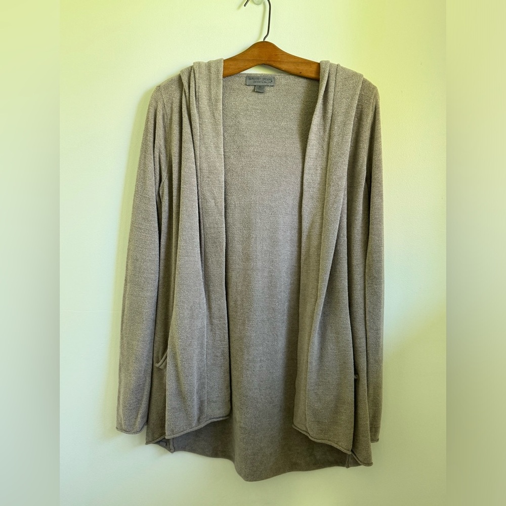 Barefoot Dreams CozyChic Ultra Lite® Hooded Cardi XS